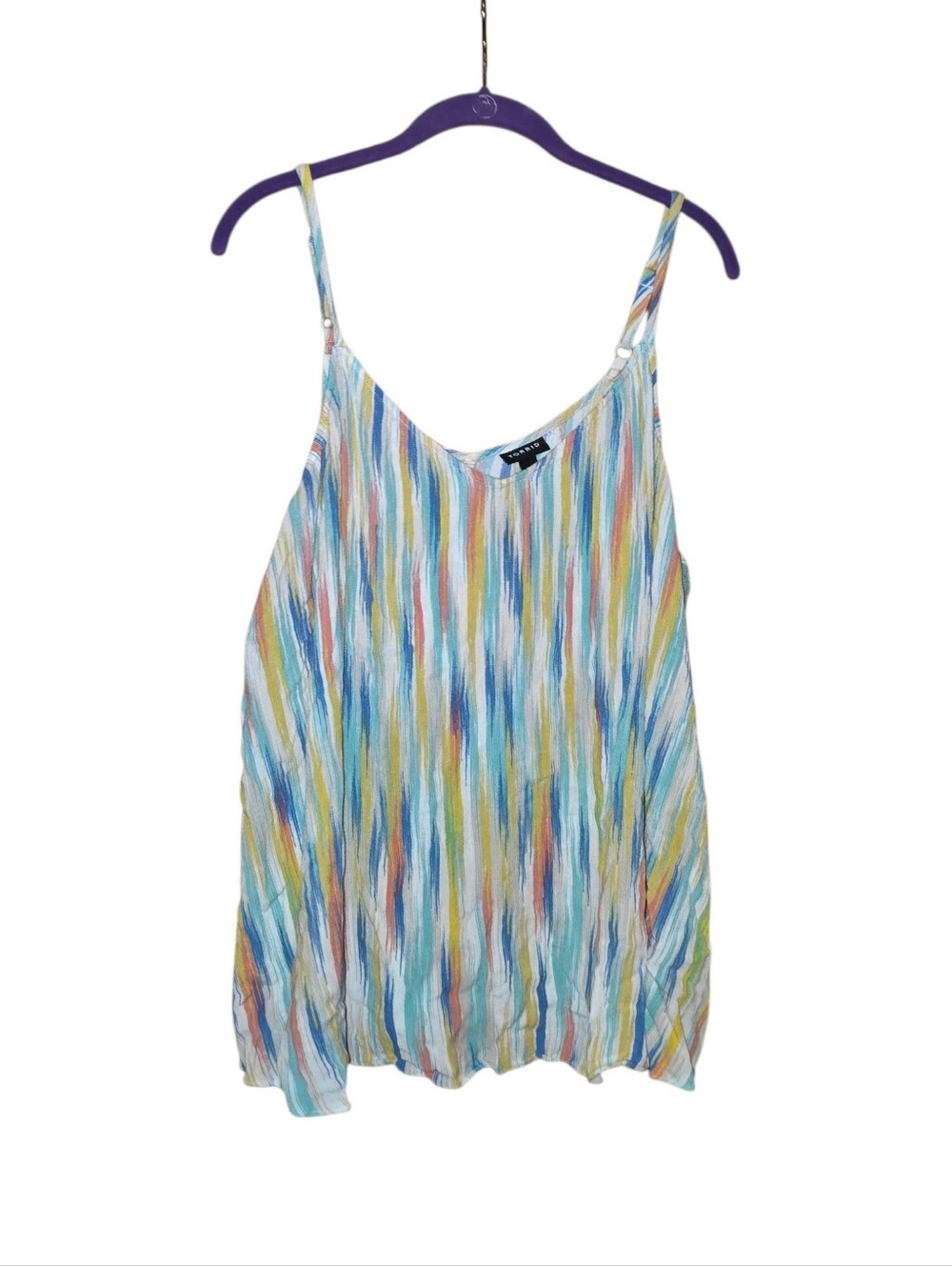 Torrid Abstract Splatter Camisole